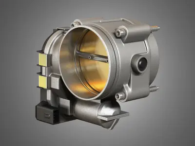 Electronic Throttle Body 3D model