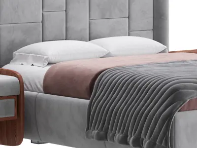 Fly Grace Bed 3D model