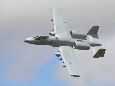 Fairchild A-10 Thunderbolt II 3D model