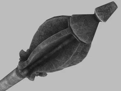 Indian mace 3D model