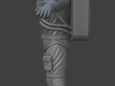 Astronaut Spacesuit 3D Model 3D model 25