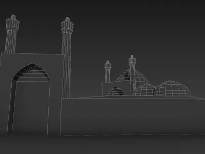 Naqshe Jahan Low-poly 3D model