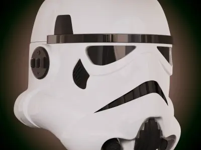 Star Wars Stormtrooper helmet  3D model