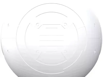 High-Quality BB-8 Astromech Droid 3D Model 3D print model