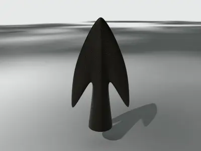 Arrow Head Low-poly 3D model