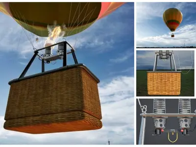  Air Balloon 3D model