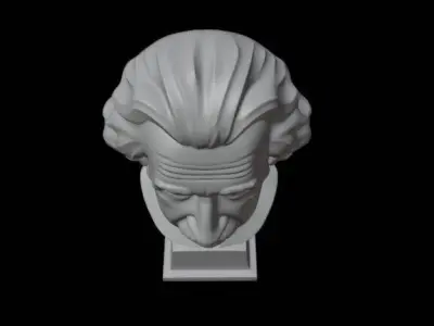 Albert Einstein 3D print model