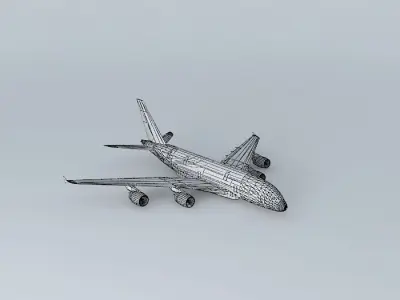 Malaysia Airlines Airbus A380 3D model