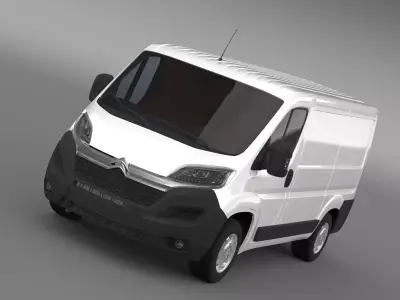 Citroen Jumper Van L1H1 2017 3D model