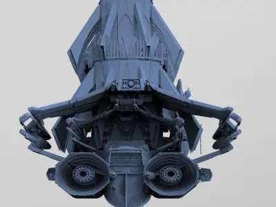 King Arthur Airship 1 3D model