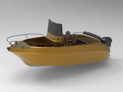boat - 3D model