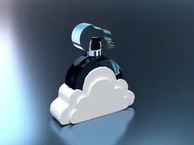 Ariana Grande Cloud Perfume Free 3D model