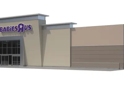 Retail-012 Toys R Us Babies R Us 3D model