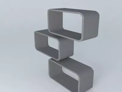 Shelves Niches Free 3D model