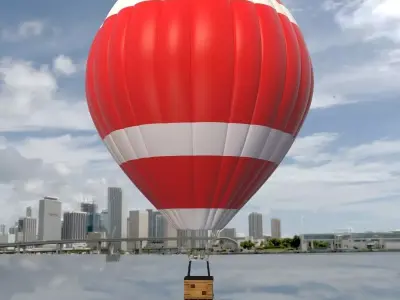 Balloon Hot Air 3D model