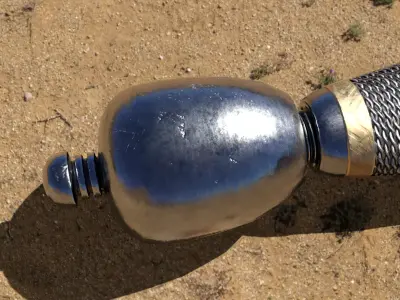 Swordbreaker Low-poly 3D model