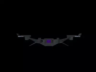 31 Science Destroyer Low-poly 3D model