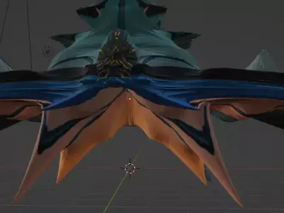 airecraft-spaceship 3d model spaceship with wings 3D print model