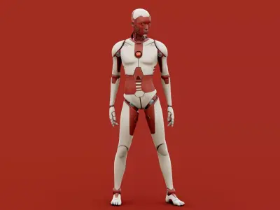 i-HOMO 10 RIGGED 3D model