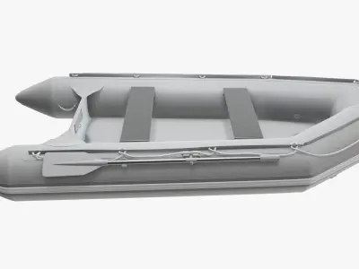 Boat inflatable 03 3D model