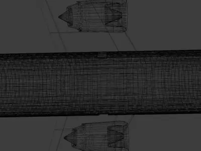 Boeing 737 Low Poly Low-poly 3D model