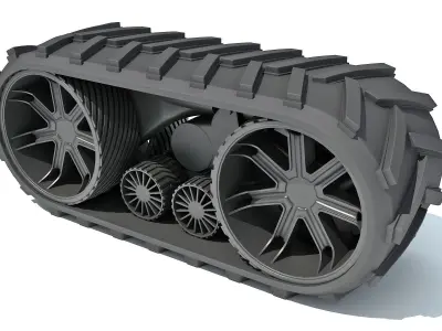 Track kit V1 3D model