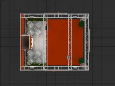 Wg Exhibition Stand 3D model