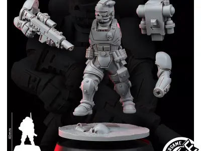 IMPERIAL URBAN STORM SQUAD 3D print model