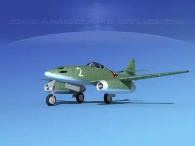 Messerschmitt ME-262A1 Swallow V05 3D model