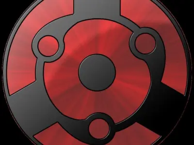 Boi11 naruto logo Free 3D model