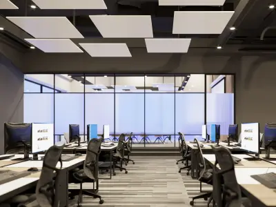 Corona - C4D files - Office Space 2 Interior 3D model