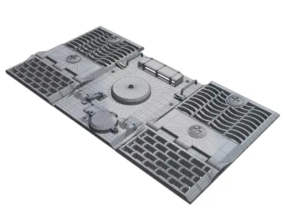 Engine Deck - Panzer VI Tiger I 3D print model