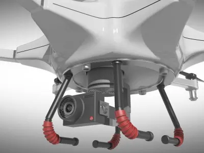 Hexa Copter 3D model