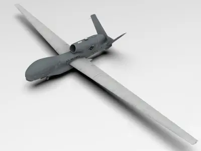 Northrop Grumman RQ-4 Global Hawk 3D model