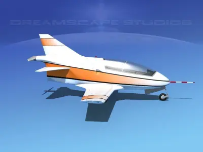 Bede Bd-5 Microplane V05 3D model