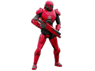 CYBORG SOL-30 Rigged for Unreal Engine - Unity - MIXAMO 3D model
