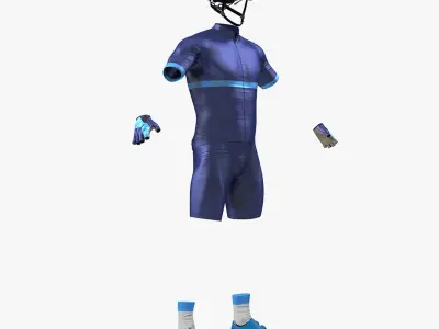 Cyclist Suit Generic 3D model