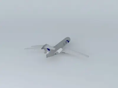 Fly Me McDonnel Douglas MD 87 Free 3D model