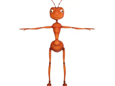 Ant character 3D model