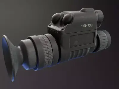 1PN138 Night Vision Device Low-poly 3D model