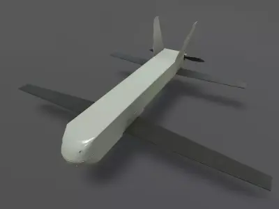 Switchblade Drone Low-poly Low-poly 3D model