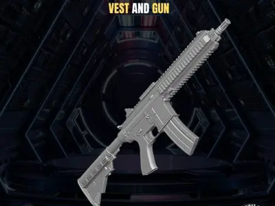 Hunter Trooper Kit for Action Figures 3D print model