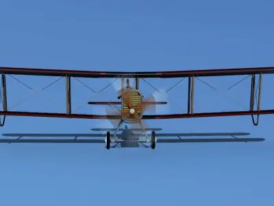 Airco DH-4 Aerial Photo 3D model