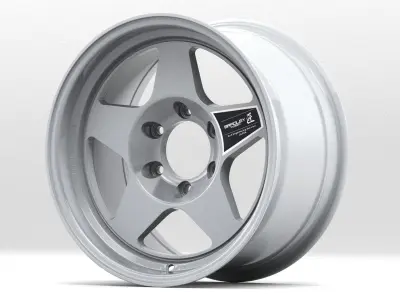 Bradley Forged Takumi Wheels 3D model