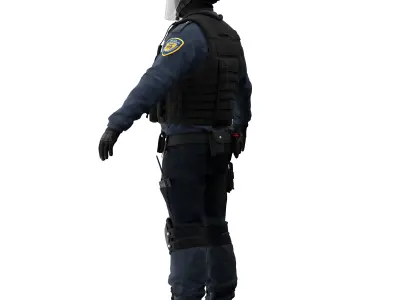Police Swat 3D model