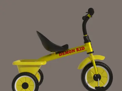 Kids Bike 3D model order