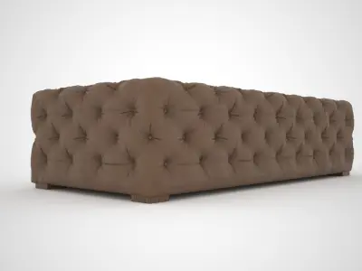 Leather Sofa Armchair 3D model Free 3D model