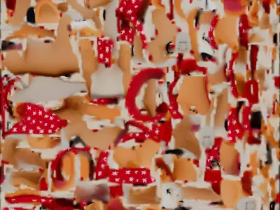 Cartoon Cow Character 3D Model Farm Companion Low-poly 3D model