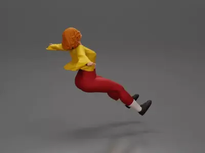 Boldly Riding Through the Air with a Powerful Motorbike Stance 3D print model