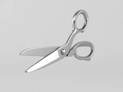 Scissors pair of 3D model